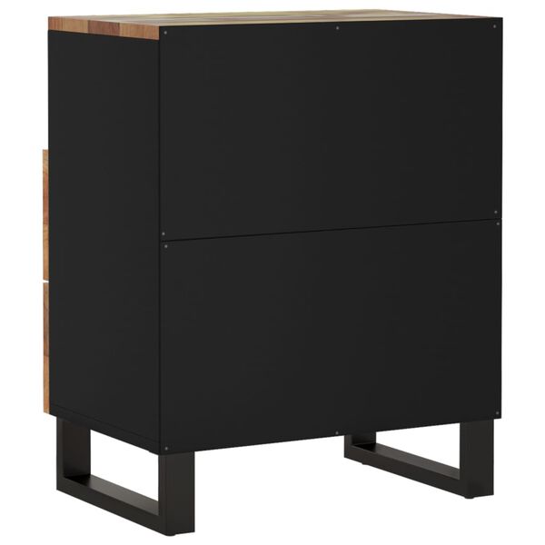 vidaXL Κομοδίνο 50 x 33 x 62 εκ. Μασίφ Ανακυκλωμένο Ξύλο & Επεξ. Ξύλο