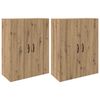 vidaXL &Tau;&omicron;ί&chi;&omicron;&upsilon; &Nu;&tau;&omicron;&upsilon;&lambda;ά&pi;&alpha; 2 &tau;&mu;&chi;. Artisan Oak 69,5 x 34 x 90 &epsilon;&kappa;.