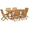 vidaXL &Sigma;&epsilon;&tau; &Tau;&rho;&alpha;&pi;&epsilon;&zeta;&alpha;&rho;ί&alpha;&sigmaf; &Kappa;ή&pi;&omicron;&upsilon; 7 &Tau;&epsilon;&mu;&alpha;&chi;ί&omega;&nu; 180x90x75 &epsilon;&kappa;. &Mu;&alpha;&sigma;ί&phi; &Alpha;&kappa;&alpha;&kappa;ί&alpha;