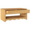 vidaXL Τραπεζάκι σαλονιού με συρτάρι Drammen Δρυς 99 x 55 x 45 εκ.