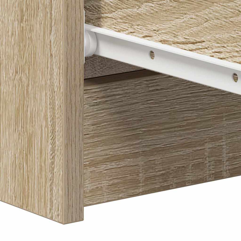 vidaXL Συρταριέρα Sonoma Δρυς 60 x 35 x 98,5 εκ. Επεξεργασμένο Ξύλο