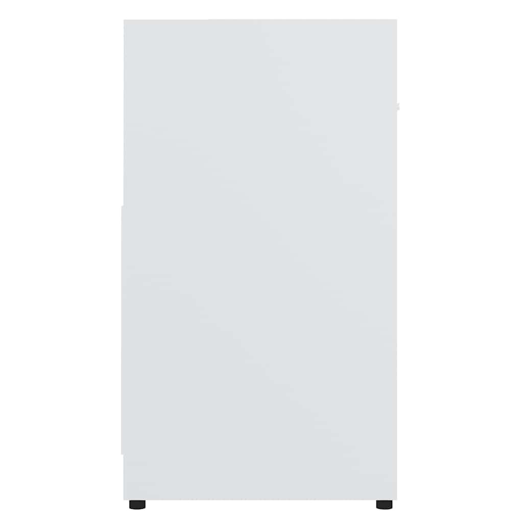 vidaXL Ντουλάπι Νιπτήρα Λευκό 60 x 33 x 61 εκ. από Επεξ. Ξύλο
