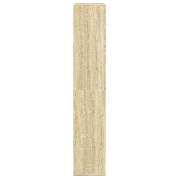 vidaXL Βιβλιοθήκη/Διαχωριστικό Χώρου Δρυς 100x33x175 εκ. Επεξ. Ξύλο
