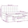 vidaXL &Kappa;&rho;&epsilon;&beta;ά&tau;&iota; Boxspring &mu;&epsilon; &Sigma;&tau;&rho;ώ&mu;&alpha; &Kappa;&rho;&epsilon;&mu; 200x200 &epsilon;&kappa;. &Upsilon;&phi;&alpha;&sigma;&mu;ά&tau;&iota;&nu;&omicron;