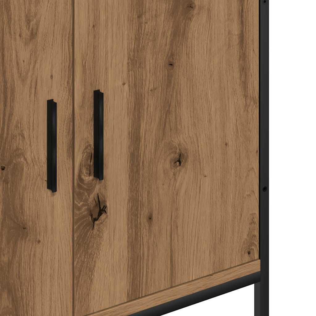 vidaXL Ντουλάπι Νιπτήρα Αρτισιανή Δρυς 60x30x60 εκ. Επεξ. Ξύλο
