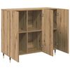 vidaXL &Pi;&lambda;&alpha;ϊ&nu;ό &gamma;&rho;&alpha;&phi;&epsilon;ί&omicron; Artisan Oak 90 x 34 x 80 &epsilon;&kappa;. &Epsilon;&pi;&epsilon;&xi;&epsilon;&rho;&gamma;&alpha;&sigma;&mu;έ&nu;&omicron; &xi;ύ&lambda;&omicron;