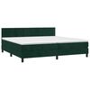 vidaXL &Kappa;&rho;&epsilon;&beta;ά&tau;&iota; Boxspring &mu;&epsilon; &Sigma;&tau;&rho;ώ&mu;&alpha; &Sigma;&kappa;&omicron;ύ&rho;&omicron; &Pi;&rho;ά&sigma;&iota;&nu;&omicron; 200x200&epsilon;&kappa;. &Beta;&epsilon;&lambda;&omicron;ύ&delta;&iota;&nu;&omicron;