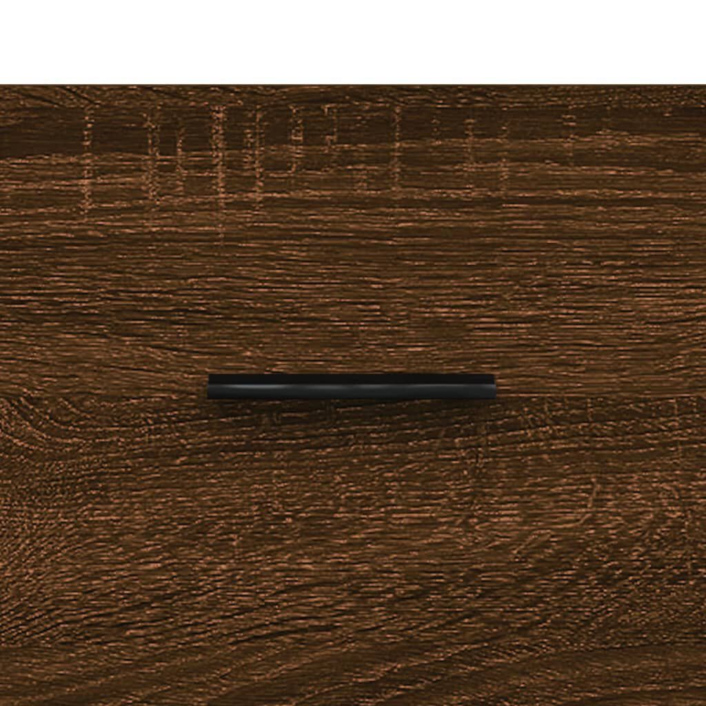 vidaXL Έπιπλο Τηλεόρασης Καφέ Δρυς 80x36x50 εκ. Επεξ. Ξύλο