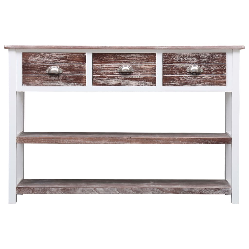 vidaXL Μπουφές Αντικέ Καφέ 115 x 30 x 76 εκ. από Ξύλο