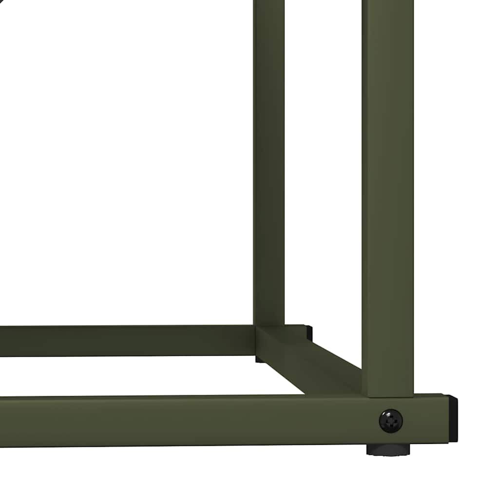 vidaXL Ράφι Καυσόξυλων 70x43x34,5 εκ. Χάλυβας ψυχρής έλασης