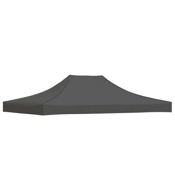 vidaXL Κάλυμμα Τέντας Εκδηλώσεων Ανθρακί 4 x 3 μ. 270 γρ/μ²