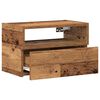 vidaXL Κομοδίνο Επιτοίχιο Όψη Παλαιού Ξύλου 45x26x28,5 εκ.
