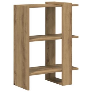 vidaXL &Rho;ά&phi;&iota; &Beta;&iota;&beta;&lambda;ί&omega;&nu; Artisan Oak 52 x 25 x 71,5 &epsilon;&kappa; &Epsilon;&pi;&epsilon;&xi;&epsilon;&rho;&gamma;&alpha;&sigma;&mu;έ&nu;&omicron; &xi;ύ&lambda;&omicron;