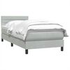 vidaXL &Kappa;&rho;&epsilon;&beta;ά&tau;&iota; Boxspring &mu;&epsilon; &Sigma;&tau;&rho;ώ&mu;&alpha; &Alpha;&nu;&omicron;&iota;&chi;&tau;ό &Gamma;&kappa;&rho;&iota; 100x210 &epsilon;&kappa;. &Beta;&epsilon;&lambda;&omicron;ύ&delta;&iota;&nu;&omicron;
