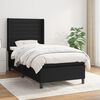 vidaXL &Kappa;&rho;&epsilon;&beta;ά&tau;&iota; Boxspring &mu;&epsilon; &Sigma;&tau;&rho;ώ&mu;&alpha; &Mu;&alpha;ύ&rho;&omicron; 80 x 200 &epsilon;&kappa;. &Upsilon;&phi;&alpha;&sigma;&mu;ά&tau;&iota;&nu;&omicron;