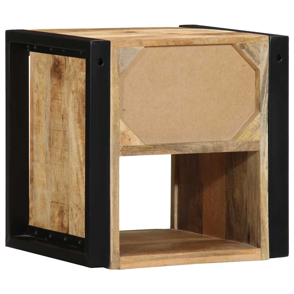 vidaXL Κομοδίνα 2 τεμάχια 40x35x40 cm Στερεό ακατέργαστο ξύλο Mango
