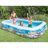 Intex Πισίνα Swim Center Family Pool Σχέδιο Ζώα Θάλασσας 305x183x56εκ.