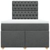 vidaXL &Kappa;&rho;&epsilon;&beta;ά&tau;&iota; Boxspring &mu;&epsilon; &Sigma;&tau;&rho;ώ&mu;&alpha; &Sigma;&kappa;&omicron;ύ&rho;&omicron; &Gamma;&kappa;&rho;&iota; 120x200 &epsilon;&kappa;. &Upsilon;&phi;&alpha;&sigma;&mu;ά&tau;&iota;&nu;&omicron;