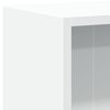 vidaXL Βιβλιοθήκη Λευκή 60 x 24 x 76 εκ. από Επεξεργασμένο Ξύλο