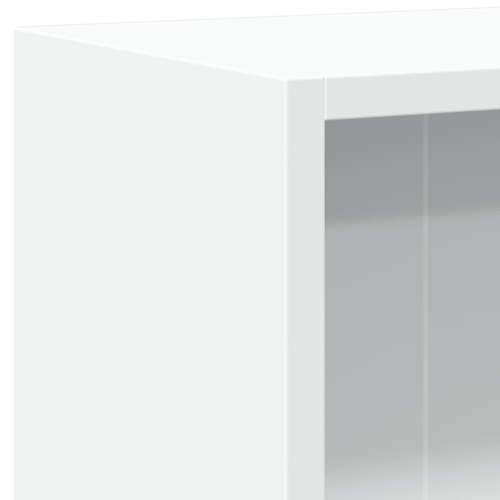 vidaXL Βιβλιοθήκη Λευκή 60 x 24 x 76 εκ. από Επεξεργασμένο Ξύλο