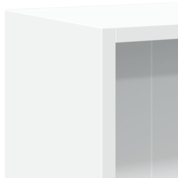 vidaXL Βιβλιοθήκη Λευκή 60 x 24 x 76 εκ. από Επεξεργασμένο Ξύλο