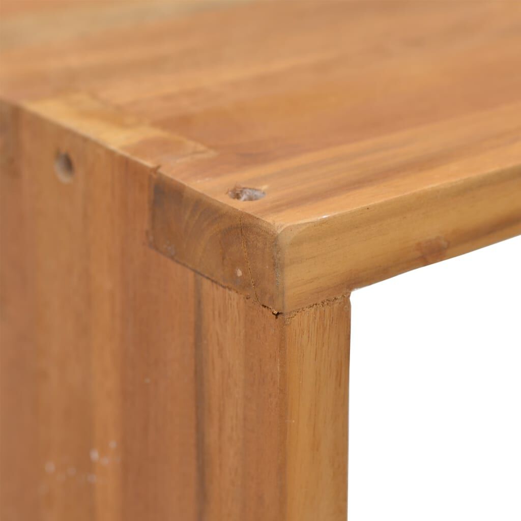 vidaXL Κομοδίνο 40 x 30 x 40 εκ. από Μασίφ Ξύλο Teak