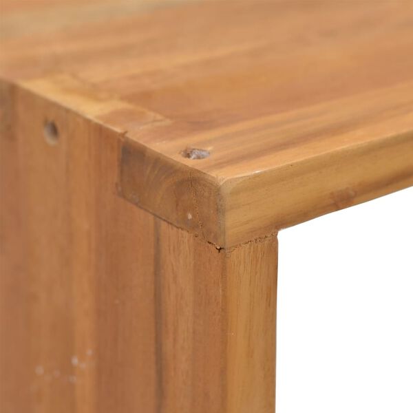 vidaXL Κομοδίνο 40 x 30 x 40 εκ. από Μασίφ Ξύλο Teak