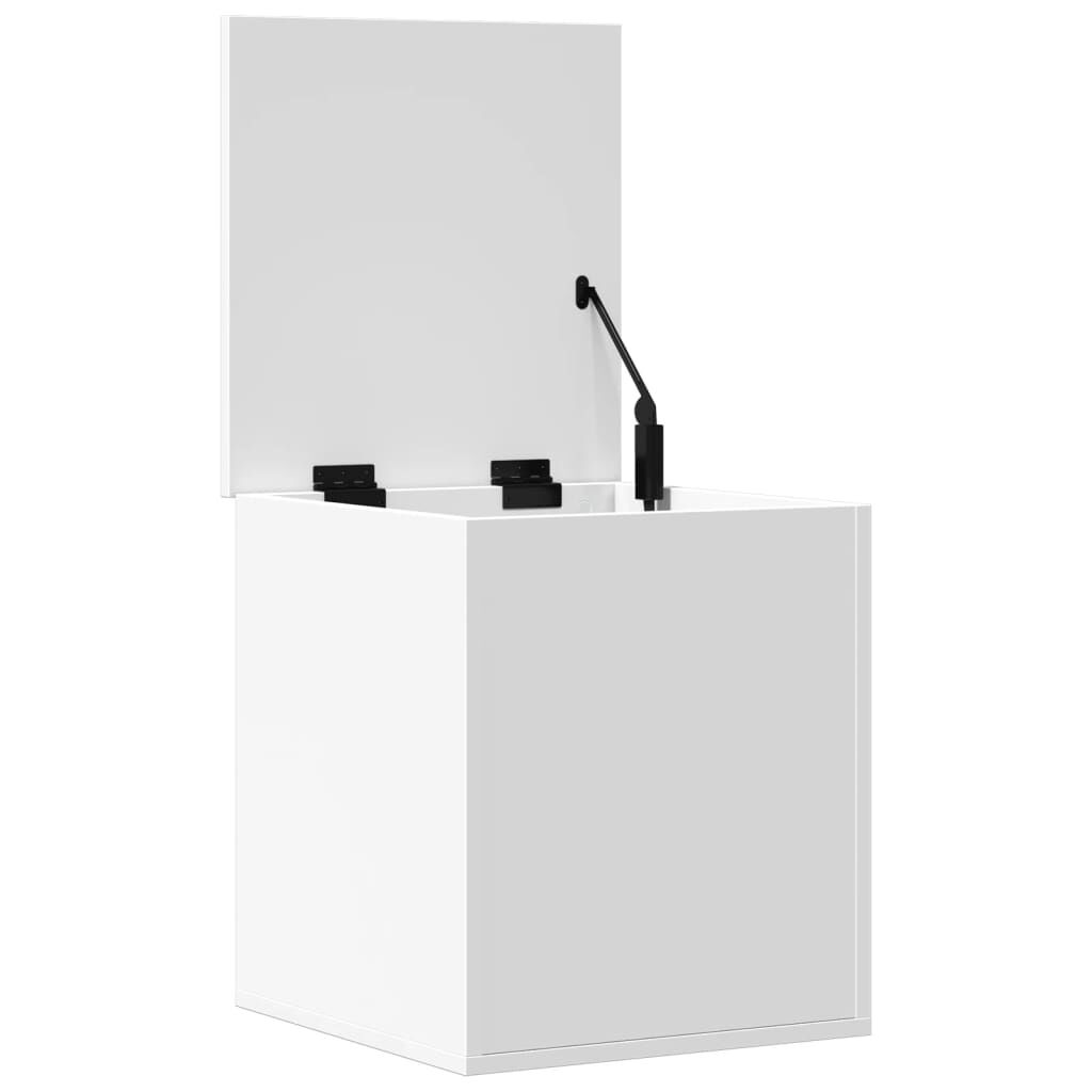 vidaXL Κουτί Αποθήκευσης Λευκό 40x42x46 εκ. Επεξεργασμένο Ξύλο