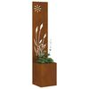 vidaXL Οθόνη Ιδιωτικότητας Κήπου Σκ rusty 32 x 140 εκ.