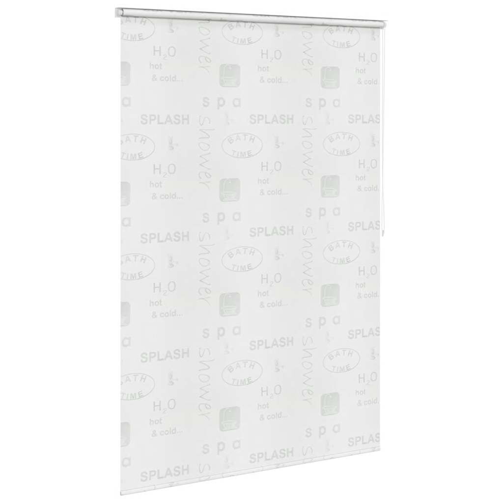 vidaXL Κουρτίνα Μπάνιου Ρολό Σχέδιο Πιτσιλιά 140 x 240 εκ.
