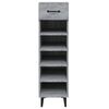 vidaXL Παπουτσοθήκη Γκρι Sonoma 30x35x105 εκ. από Επεξεργασμένο Ξύλο