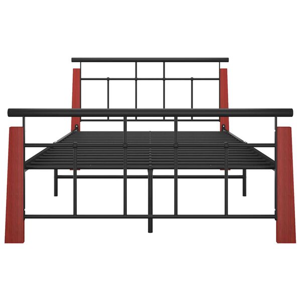 vidaXL &Pi;&lambda;&alpha;ί&sigma;&iota;&omicron; &Kappa;&rho;&epsilon;&beta;&alpha;&tau;&iota;&omicron;ύ 120 x 200 &epsilon;&kappa;. &Mu;έ&tau;&alpha;&lambda;&lambda;&omicron;/&Mu;&alpha;&sigma;ί&phi; &Xi;ύ&lambda;&omicron; &Delta;&rho;&upsilon;ό&sigmaf;