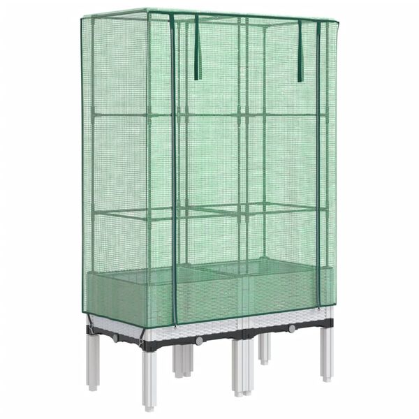 vidaXL &Zeta;&alpha;&rho;&nu;&tau;&iota;&nu;&iota;έ&rho;&alpha; &Upsilon;&pi;&epsilon;&rho;&upsilon;&psi;. &Kappa;ά&lambda;&upsilon;&mu;&mu;&alpha; &Theta;&epsilon;&rho;&mu;&omicron;&kappa;&eta;&pi;ί&omicron;&upsilon; Ό&psi;&eta; &Rho;&alpha;&tau;ά&nu; 80x40x140 &epsilon;&kappa;.