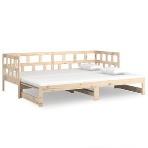 vidaXL &Kappa;&alpha;&nu;&alpha;&pi;έ&sigmaf; &Kappa;&rho;&epsilon;&beta;ά&tau;&iota; &Sigma;&upsilon;&rho;ό&mu;&epsilon;&nu;&omicron;&sigmaf; 2x(90x200) &epsilon;&kappa;. &alpha;&pi;ό &Mu;&alpha;&sigma;ί&phi; &Pi;&epsilon;ύ&kappa;&omicron;