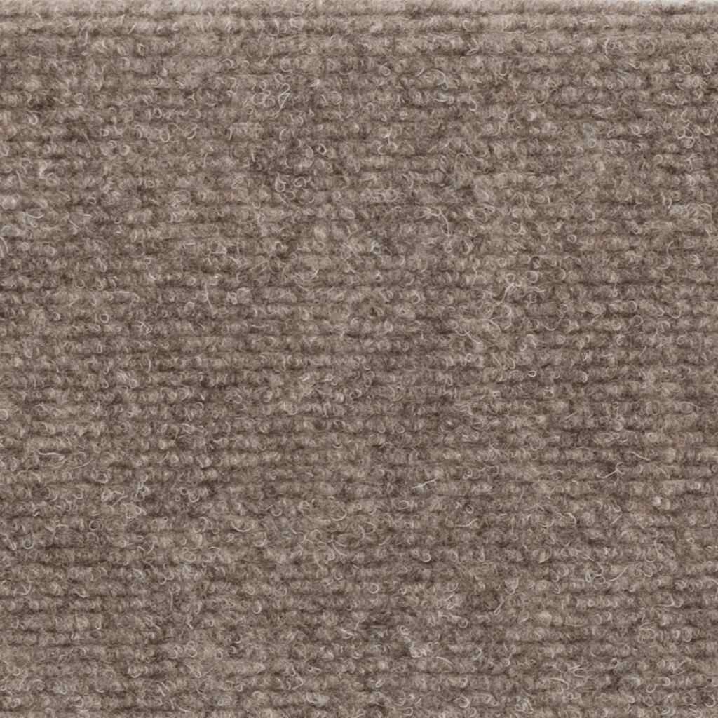 vidaXL Πατάκια Σκάλας Αυτοκόλλητα 15 τεμ Κρεμ 56x17x3 εκ. Βελονιασμένο