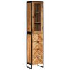 vidaXL &Nu;&tau;&omicron;&upsilon;&lambda;ά&pi;&iota; &Mu;&pi;ά&nu;&iota;&omicron;&upsilon; 40x27x190 &epsilon;&kappa;. &Sigma;ί&delta;&eta;&rho;&omicron; &kappa;&alpha;&iota; &Mu;&alpha;&sigma;ί&phi; &Xi;ύ&lambda;&omicron; &Alpha;&kappa;&alpha;&kappa;ί&alpha;&sigmaf;