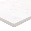 vidaXL Επιφάνεια Γραφείου Λευκή 80x40x2,5 εκ. από Μασίφ Ξύλο Πεύκου