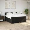 vidaXL &Kappa;&rho;&epsilon;&beta;ά&tau;&iota; Boxspring &mu;&epsilon; &Sigma;&tau;&rho;ώ&mu;&alpha; &Mu;&alpha;ύ&rho;&omicron; 180x200 &epsilon;&kappa;. &Upsilon;&phi;&alpha;&sigma;&mu;ά&tau;&iota;&nu;&omicron;