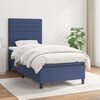 vidaXL &Kappa;&rho;&epsilon;&beta;ά&tau;&iota; Boxspring &mu;&epsilon; &Sigma;&tau;&rho;ώ&mu;&alpha; &Mu;&pi;&lambda;&epsilon; 100 x 200 &epsilon;&kappa;. &Upsilon;&phi;&alpha;&sigma;&mu;ά&tau;&iota;&nu;&omicron;