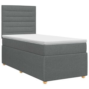 vidaXL &Kappa;&rho;&epsilon;&beta;ά&tau;&iota; box spring &mu;&epsilon; &sigma;&tau;&rho;ώ&mu;&alpha; &Sigma;&kappa;&omicron;ύ&rho;&omicron; &Gamma;&kappa;&rho;&iota; &Mu;&omicron;&nu;ό Ύ&phi;&alpha;&sigma;&mu;&alpha;
