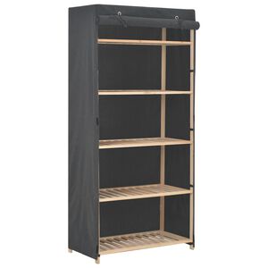 vidaXL &Nu;&tau;&omicron;&upsilon;&lambda;ά&pi;&alpha; &Gamma;&kappa;&rho;&iota; 79 x 40 x 170 &epsilon;&kappa;. &Upsilon;&phi;&alpha;&sigma;&mu;ά&tau;&iota;&nu;&eta;