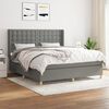 vidaXL &Kappa;&rho;&epsilon;&beta;ά&tau;&iota; Boxspring &mu;&epsilon; &Sigma;&tau;&rho;ώ&mu;&alpha; &Sigma;&kappa;&omicron;ύ&rho;&omicron; &Gamma;&kappa;&rho;&iota; 180x200 &epsilon;&kappa; &Upsilon;&phi;&alpha;&sigma;&mu;ά&tau;&iota;&nu;