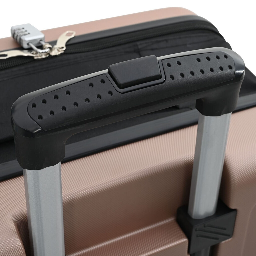 vidaXL Βαλίτσα Σκληρής Θήκης 20'' Ροζ Χρυσό 34x23x55.5 εκ. ABS