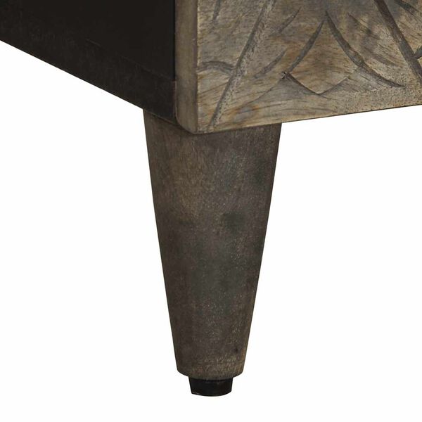 vidaXL Sideboard 80x33x75 cm μασίφ ξύλο Mango