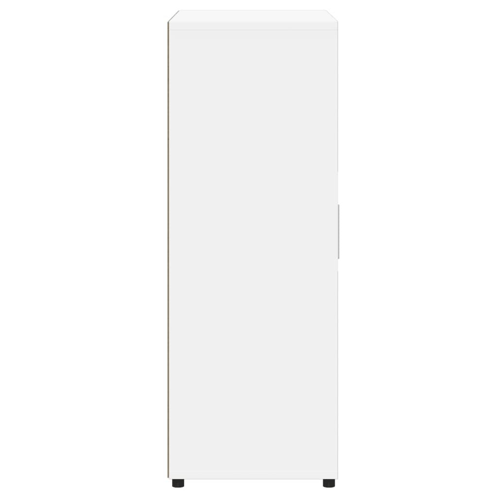 vidaXL Βοηθητικά Ντουλάπια 2 τεμ. Λευκό 60x31x84 εκ. Επεξεργ. Ξύλο