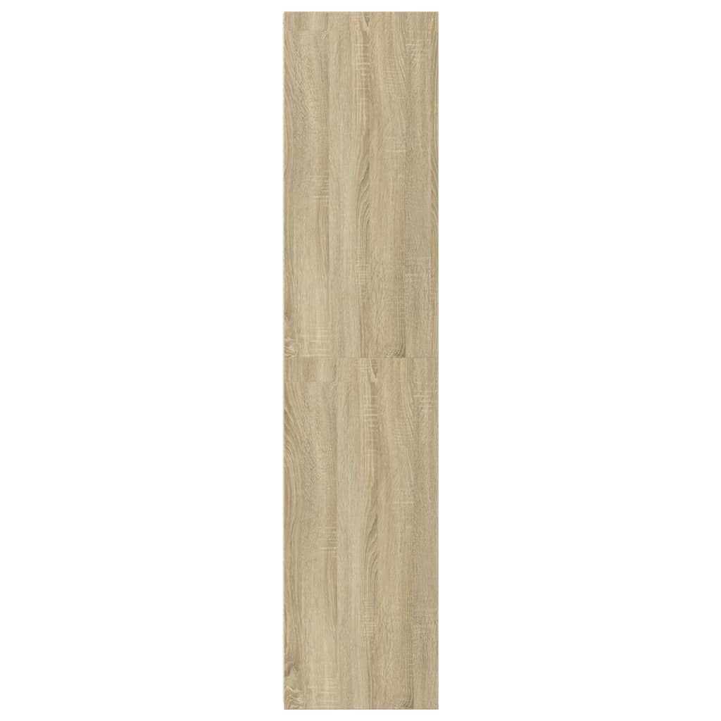 vidaXL Ντουλάπι Sonoma δρυς 50x41x185 εκ. από Επεξεργασμένο Ξύλο