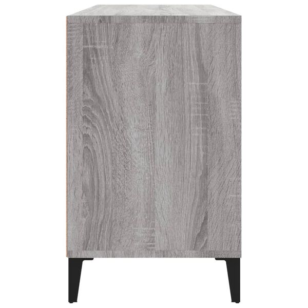 vidaXL Παπουτσοθήκη Γκρι Sonoma 102x36x60 εκ. από Επεξεργασμένο Ξύλο