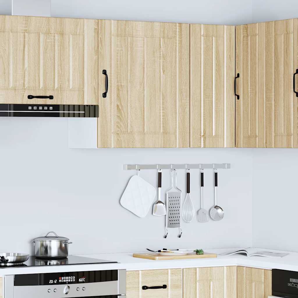 vidaXL ντουλάπι τοίχου κουζίνας "Lucca" Sonoma Oak Engineered Wood