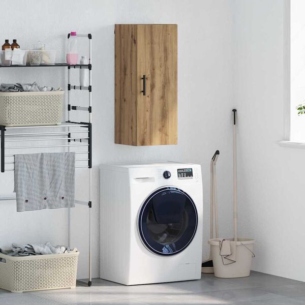 vidaXL &Epsilon;&pi;&iota;&tau;&omicron;ί&chi;&iota;&omicron; &nu;&tau;&omicron;&upsilon;&lambda;ά&pi;&iota; Artisan Oak 34,5 x 34 x 90 &epsilon;&kappa;.