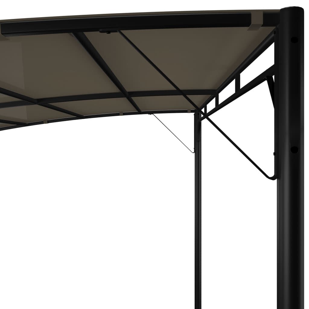 vidaXL Τεντοπέργκολα Κήπου Taupe 3 x 3 x 2,55 μ.